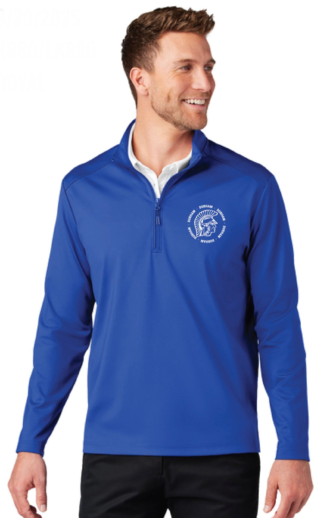 Men's 1/4 Zip Embroidered