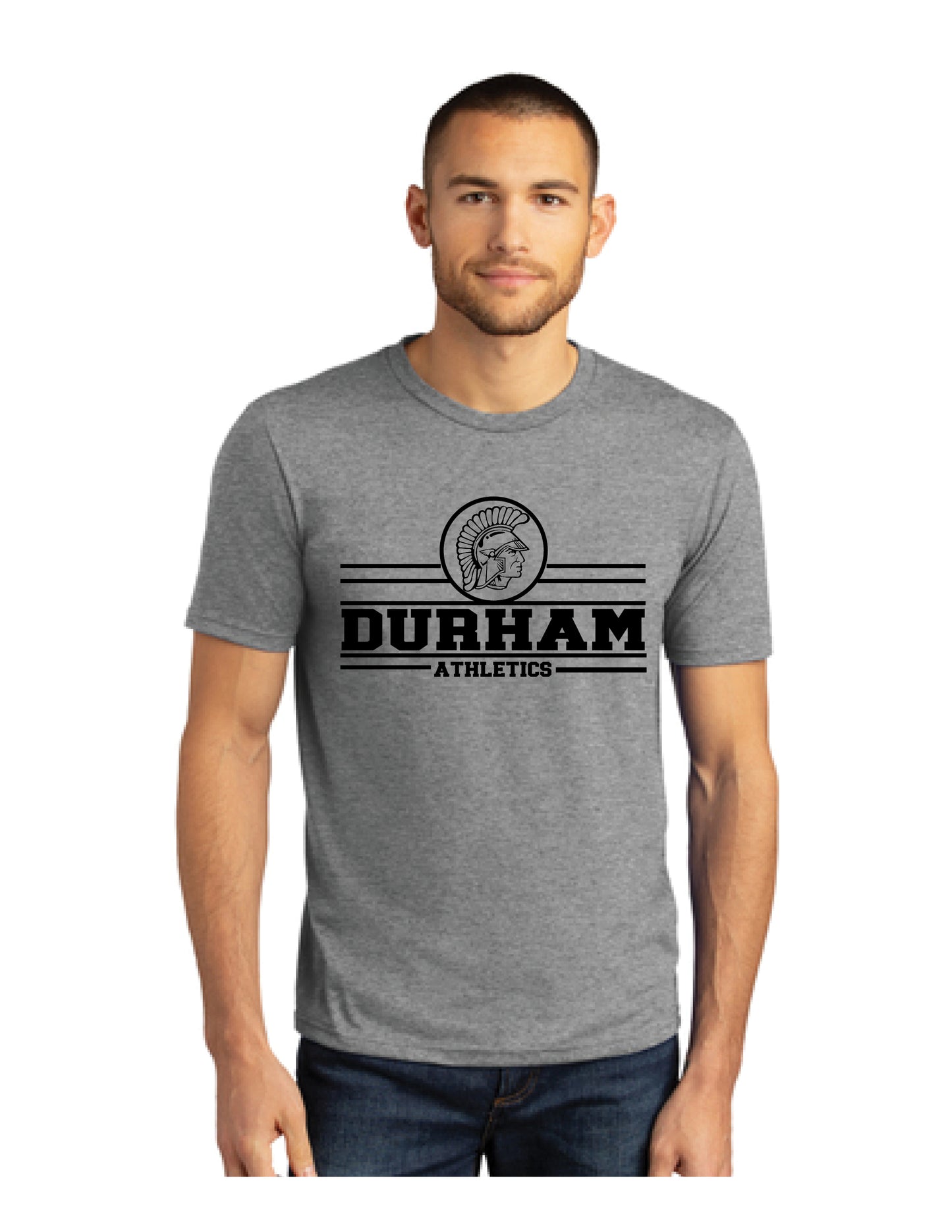 Men's Gray Durham Athletics T-Shirt