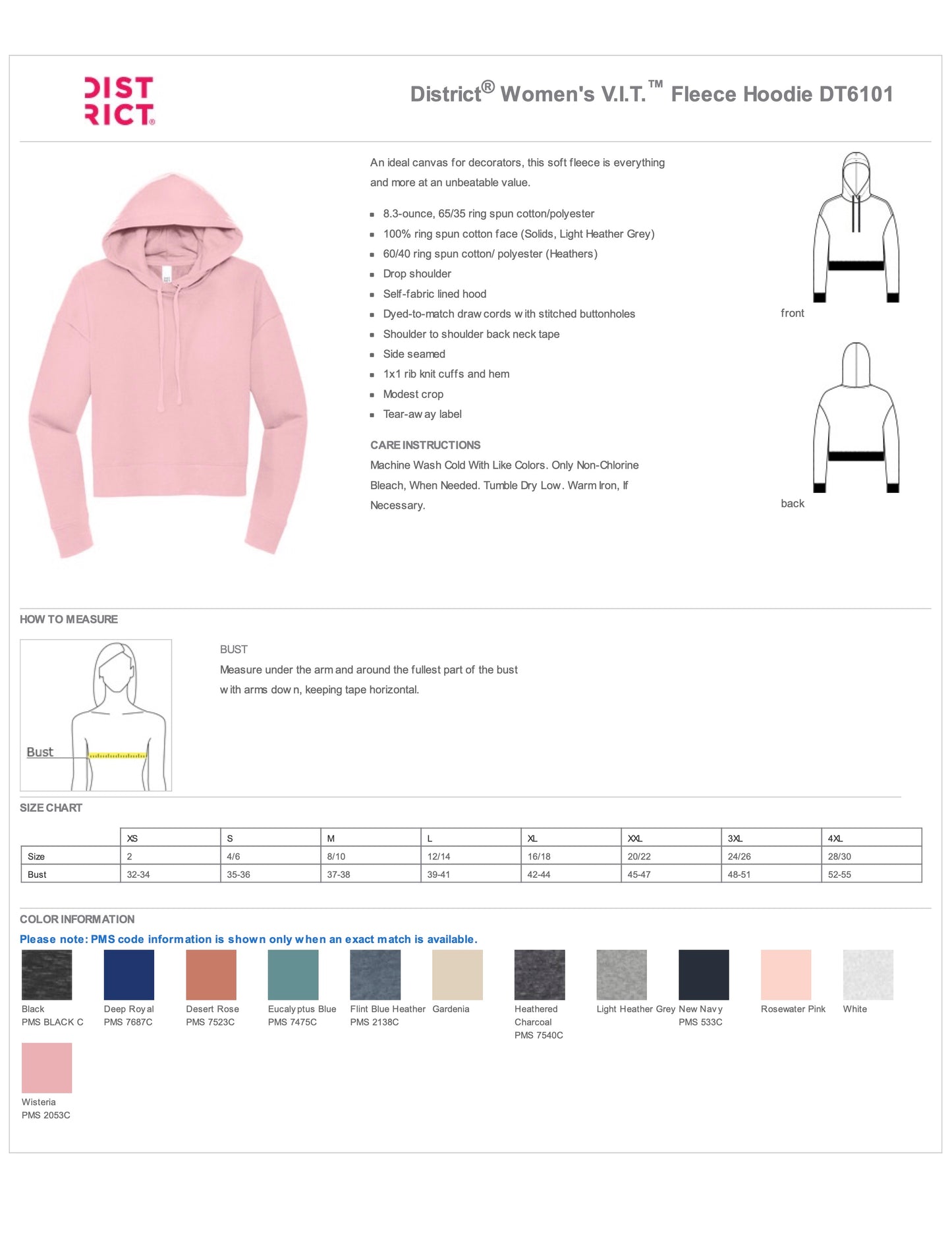 Women's White Cropped Hoodie-Vintage Design