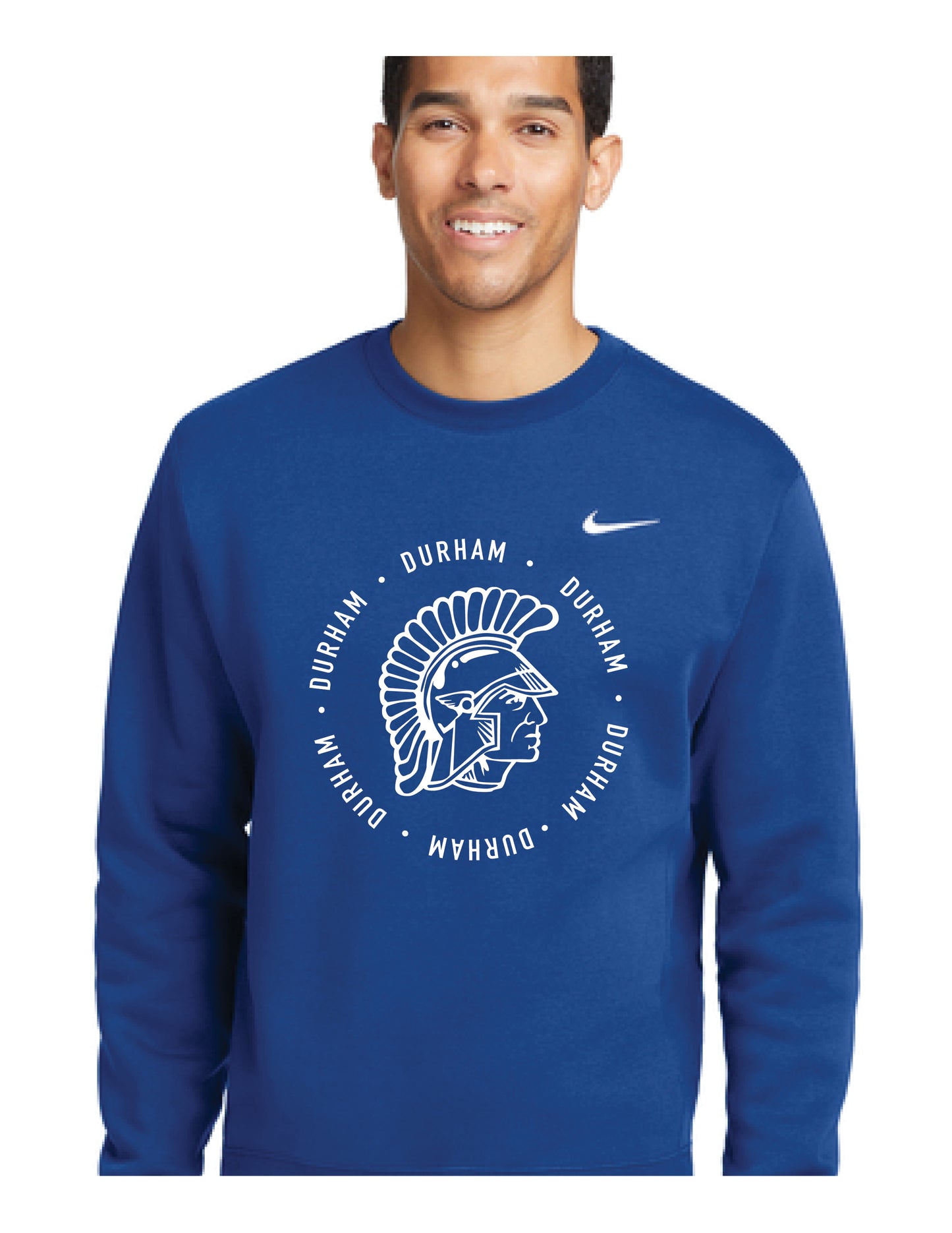 Blue Nike Crewneck
