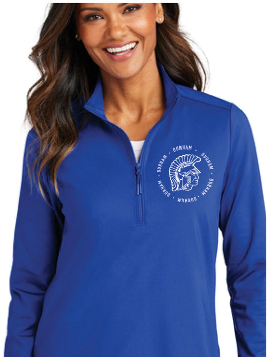 Women's 1/4 Zip Embroidered